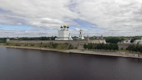 A sign on the side of a building Stock Footage 131963389