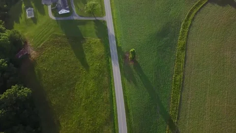 A sign on the side of a grass covered field Stock Footage 156342395