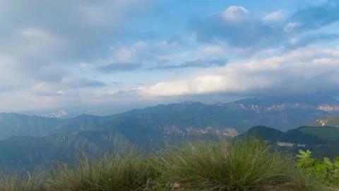 A sign on the side of a hill 스톡 동영상 156846410