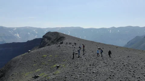 A sign on the side of a mountain Video stock 147399375