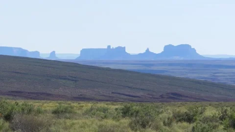A sign on the side of a mountain 動画素材 156012796