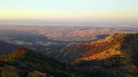 A sign on the side of a mountain Stock Footage 156017063