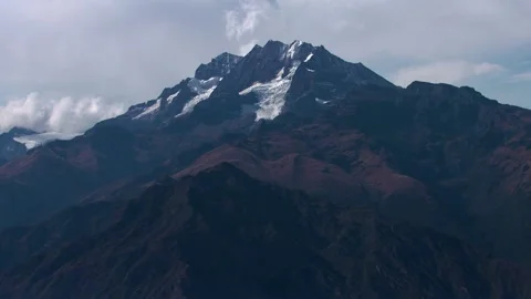 A sign on the side of a mountain Stock Footage 156019763