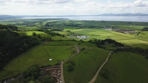 A sign on the side of a mountain Stock Footage 156341641