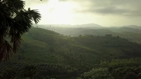A sign on the side of a mountain Видео 156846688