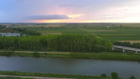 A sign on the side of a road 库存影片 156846495