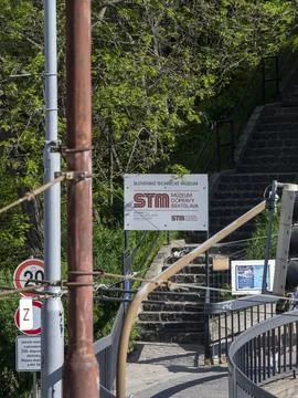 The Sign of The Slovak Technical .. Stock Photos