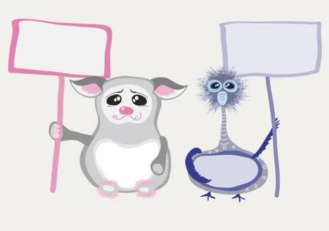 Sign space Stock Illustration