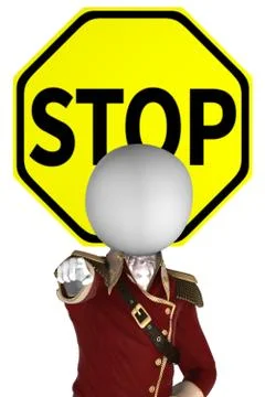 Sign of stop 스톡 일러스트