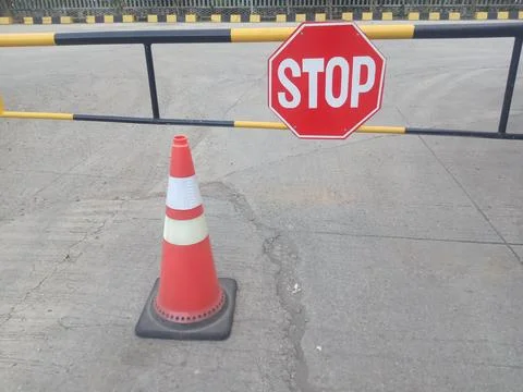Sign stop Stock Photos