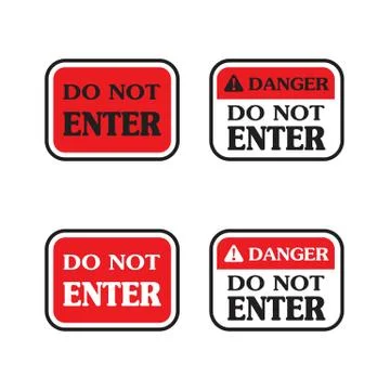 Sign stop Vector icon illustration Stock Illustration