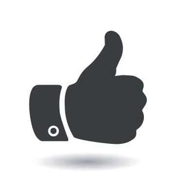 Like sign symbol. Illustrazione stock