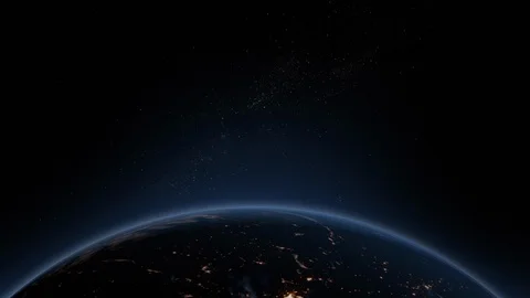 Sign with Text 'Sorry we are QUARANTINED' against the background of the Earth Video stock 127629852
