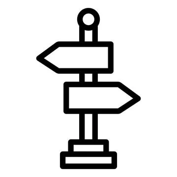 Sign Vector Icon Design Illustration Stock Illustration