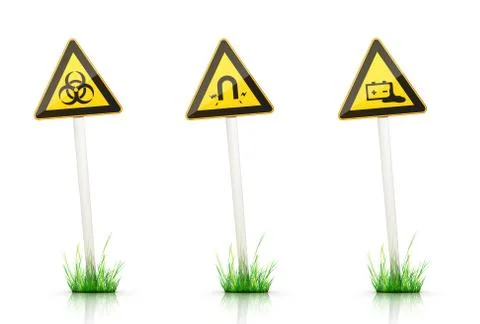 Sign  Warning Stock Illustration