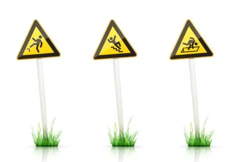Sign  Warning Stock Illustration