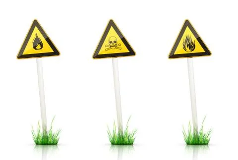 Sign  Warning Stock Illustration