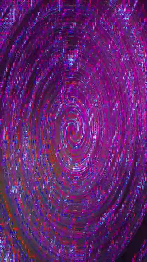 Signal Compression Background Portrait Stock Footage 331085550