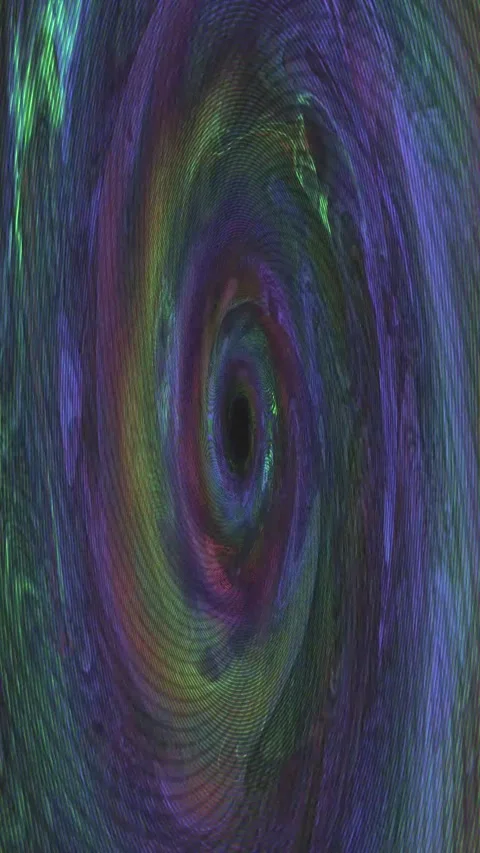 Signal Compression Glitch Loop Vertical Stock Footage 331084445