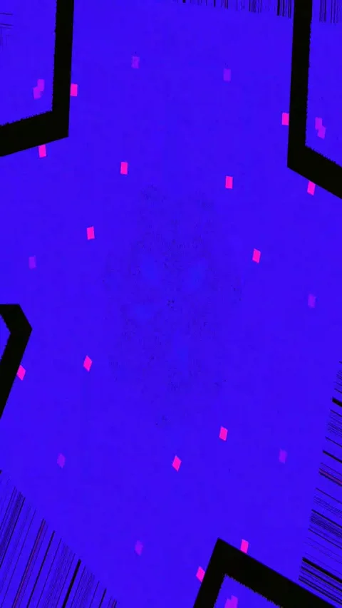 Signal Error 4K Vertical Loop — Bad TV Overlay VJ Background Stock Footage 329788972