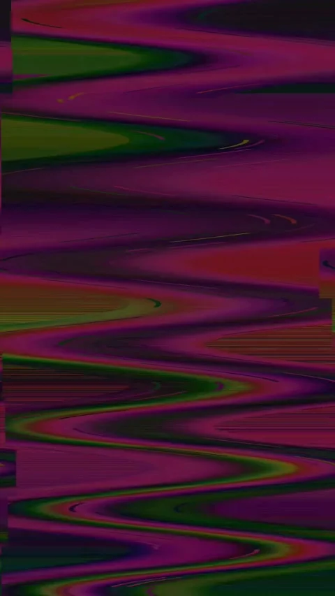 Signal Error 4K Vertical Loop — Bad TV Overlay VJ Background Stock Footage 329804945