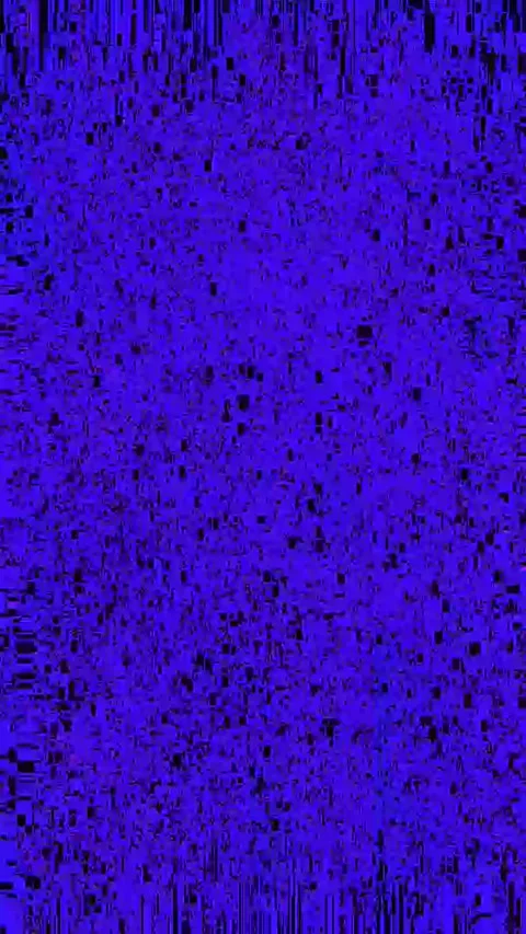 Signal Error 4K Vertical Loop — Bad TV Overlay VJ Background Stock Footage 329813056