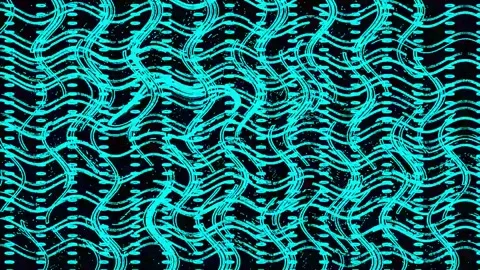 Signal Error Glitch 4K Loop — Bad TV Overlay VJ Background Stock Footage 329854324