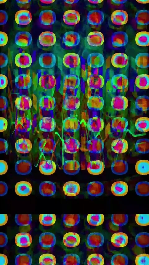 Signal error glitch Vertical 5s glitch texture background 4K Stock Footage 330085648