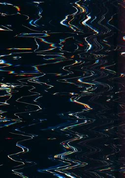 Signal error glitch vhs distorted screen digital Stock Illustration