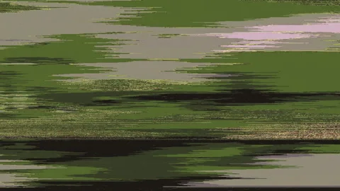 Signal glitching creating abstract pattern Stock Footage 292793175