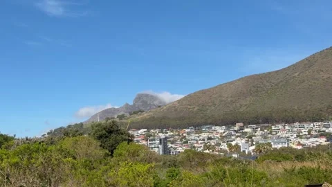 Signal Hill and Devil’s Peak From the Green point area.
Cape Town, South Africa. Stock Footage 335447925