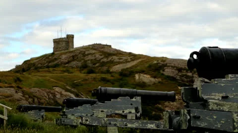 Signal Hill Newfoundland Stock Footage 25663341