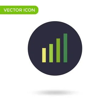 Signal icon. minimal and creative icon isolated on white background. vector i Stock Illustration