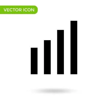 Signal icon. minimal and creative icon isolated on white background. vector i Stock Illustration