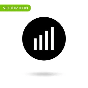 Signal icon. minimal and creative icon isolated on white background. vector i Stock Illustration