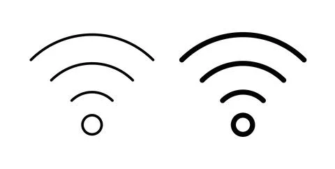 Signal icon symbol. Flat Vector illustration Stock Illustration