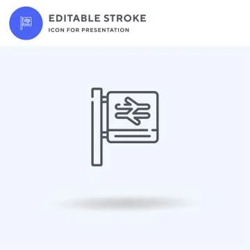 Signal icon vector, filled flat sign, solid pictogram isolated on white, logo Stock Illustration