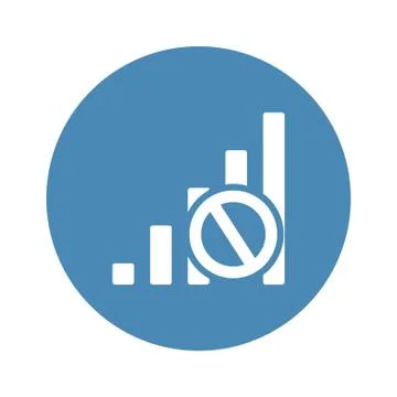 Signal Icon Vector flat design style Stock-Illustration