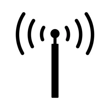 Signal icon vector Stock Illustration