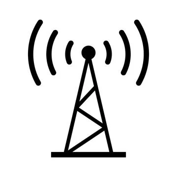 Signal icon vector Stock Illustration