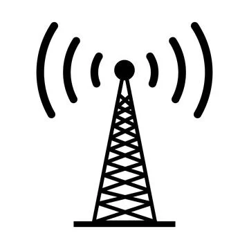 Signal icon vector Stock Illustration