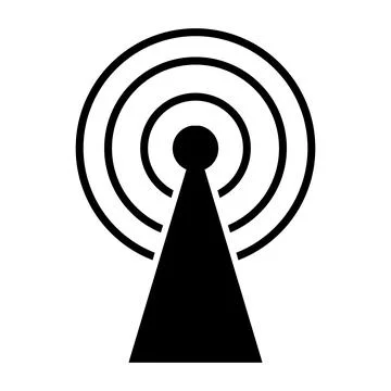 Signal icon vector Stock Illustration