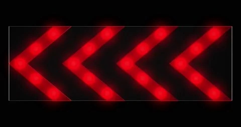 Signal left 1 Stock Footage 133628757
