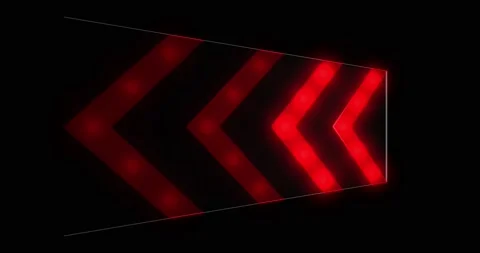 Signal left 3 Stock Footage 133628709