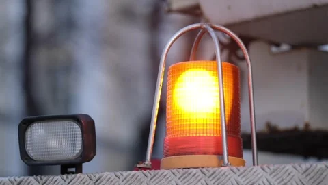 A signal light Stock Footage 300990749