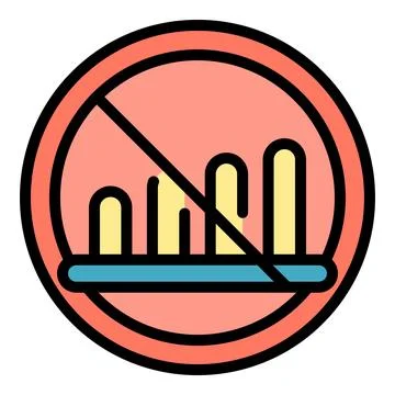 Signal lost connection icon vector flat Stock Illustration