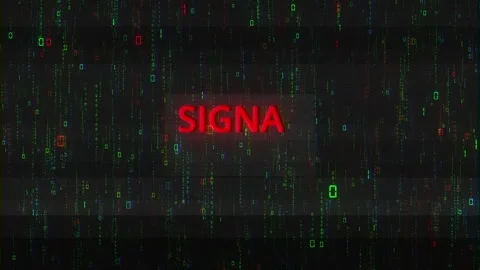 Signal Lost digital glitch effect Digital Pixel Noise Glitch Error noise Stock Footage 315419002