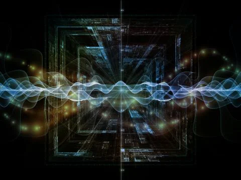 Signal Processing Stock Illustration