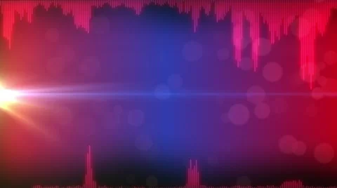 Signal sound waveform Stock Footage 48904865