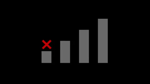 Signal strength animation decreasing until empty Vídeos de archivo 328398647